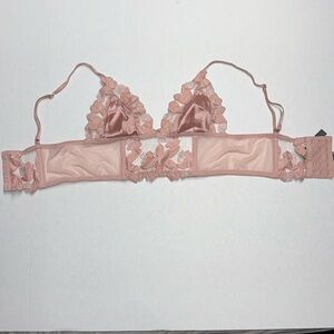 Pink Victoria Secret, Blush pink bralette, XS